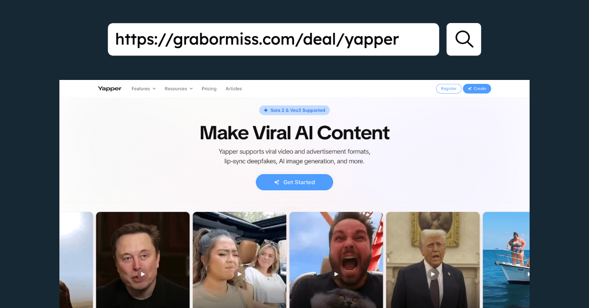 Yapper | Create Viral Content & Videos with AI